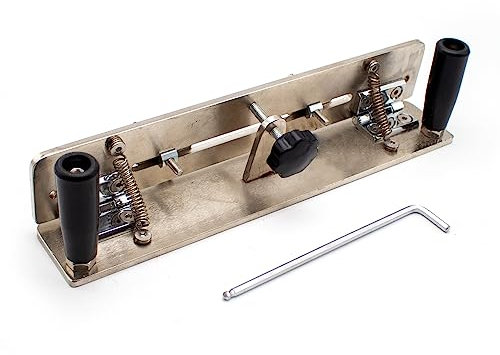 Jieotwice Affilacoltelli Manuale in Acciaio Inox dima di Affilatura per Coltelli Affilacoltelli a Nastro Posizionatore ad Angolo Fisso Angolo Regolabile del Tavolo di Lavoro(Set 6)