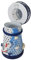 Maritime Deko, Leuchtturm Teelichthalter aus Metall mit Anker 14 cm, Badezimmer Deko, Maritime Teelichthalter