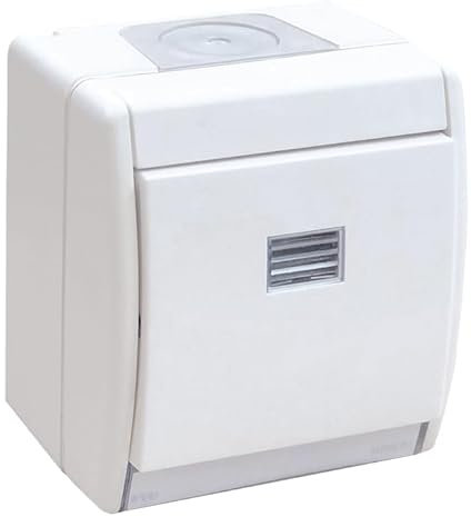 Conmutador SIMON AQUA 10AX luminoso IP55 superficie
