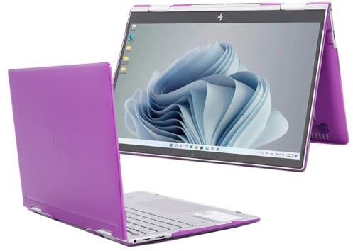 mCover Schutzhülle nur kompatibel mit HP Envy x360 13-BF0000 Serie 2-in-1 Convertible Notebook-Computer (2023–2024), Violett