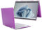 mCover Schutzhülle nur kompatibel mit HP Envy x360 13-BF0000 Serie 2-in-1 Convertible Notebook-Computer (2023–2024), Violett