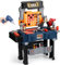 Aiqi Werkbank Kinder Werkzeug, 68-teilig transformierbares Werkzeugkoffer Set mit simulierter Bohrmaschine, Kinderwerkzeugkasten Rollenspiel Lernspiel Geschenk für Jungen und Mädchen 3-8 Jahren