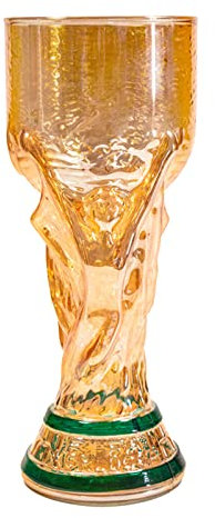 BLSYHDH Taza de Cerveza Creativa Hércules, Copas de Cerveza de la Copa del Mundo para Ver Fútbol, vasos de Fútbol, copa de Vino de Cristal de 500 Ml para Cócteles de Cerveza,(#2)