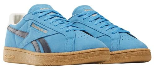 Reebok Men's Club C Grounds UK Trainers, Recoveryblue Vectornavy Gum, 8 UK