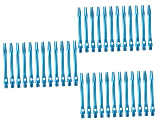 HANABASS 36pcs Aluminum Dart Shafts Thread Stems for Standard Shafts Metal Dart