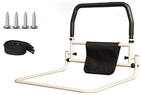 GODFSAHG Sicherheits-Bettgitter, zusammenklappbar, Bettschutzgitter für ältere Erwachsene, Hilfe beim EIN- und Aussteigen aus dem Bett zu Hause, mit nützlicher Aufbewahrungstasche (Größe: 5