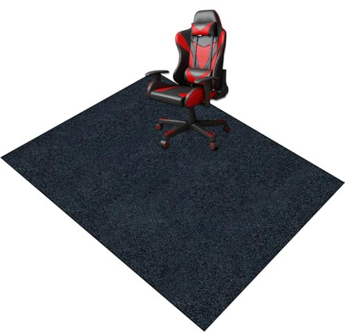 Alfombrilla para Silla de Oficina Gaming para Suelos Duros, Protectors de Alfombra Multiusos, Alfombrilla para Silla de Escritorio Duradera con Antideslizante para Oficina en casa 180 x 200 cm