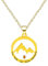 Zircobic Tiny Seed YA4745 - Collana regolabile con ciondolo in acciaio inox, con scritta Your Faith Can Move, Medio, Acciaio inossidabile, Nessuna pietra preziosa
