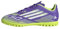 adidas Unisex Kinder F50 Club Turf Football Boots Kids Fußballschuhe, Purple Rush/Cloud White/Lucid Lemon