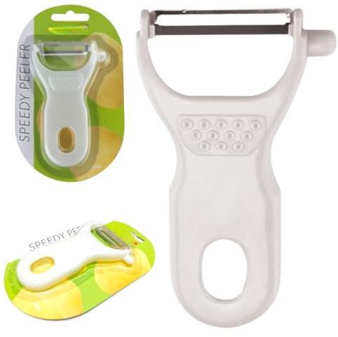 Citystores® AP Julienne Peeler Speedy Hand Slicer Stainless Steel Vegetable Peeler for Fast & Precision Cutting Ideal for Carrots Zucchini & More Easy Grip Julienne Slicer for Kitchen