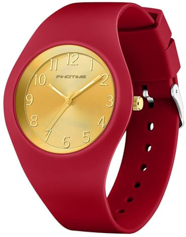Uhr Damen Armbanduhr Jelly Süßigkeiten Farbe Buntfarbig Frauen Uhren Analog Quarz Damenuhr mit Silikonarmband Wasserdicht Sportuhr für Mädchen Kinderuhr Junge Uhren Kids Watch