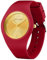Montre pour femme Jelly Candy - Couleur multicolore - Montre à quartz analogique - Avec bracelet en silicone - Étanche - Montre de sport pour fille et garçon, Z-rouge, lanière
