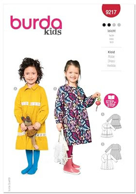 Burda Style Sewing Pattern B9217 Children's Dresses