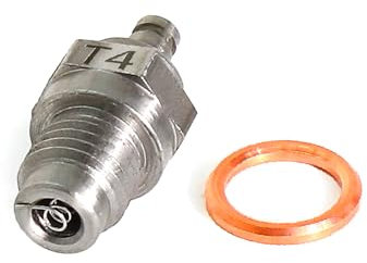 T4 Glühkerze für TOYAN Saito Viertaktmotoren