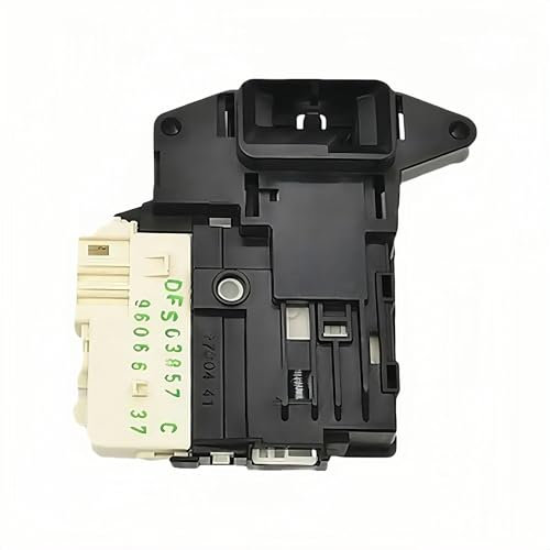 LGFMN Compatibile con LG, 6601EN1003D DFS03857 EBF49827803 EBF61315801 Interruttore di Blocco Porta della Lavatrice a Tamburo Gancio Porta Interruttore di Blocco Porta della Macchina(DFS03857)