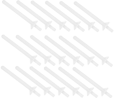 PACKOVE 80stücke Wachsstäbchen Zur Nasenhaarentfernung Nasenreinigungswerkzeuge Und Nasenlochreinigungswachsstäbchen Weiß