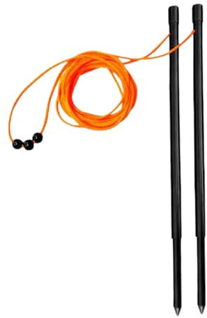 Golfausrichtungsstöcke - Tragbare Verstellbare Golftrainingsstäbe Zum Schwingen Und Put -Üben | Leichte Haltbare Ausrichtung Hilft Zur Verbesserung Der Genauigkeit Und Konsistenz | Essential Golf Übun