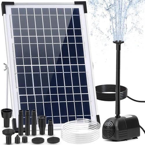 Solar Water Fountain Solar Fountain Pump for Bird Bath Solar Water Pump 12W