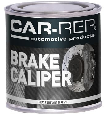 Car-Rep Paint Brake Caliper Quick Dry Anti-Corrosive Heat Resistant Red 250mL