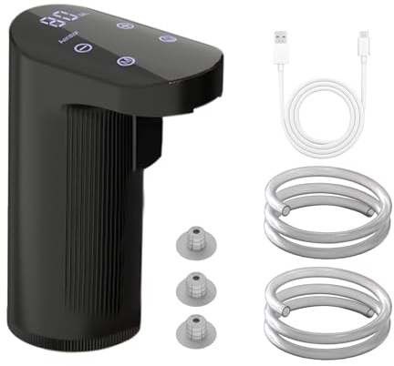 Distributeur Whisky Affichage Numérique Decanteur Vin Electrique Aérateur Doseur Alcool Automatique Pompe Boisson Intelligent Pratique Distributeur De Boissons Alcoolisées pour Mixer Vin Ou Boissons