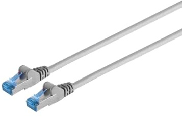 S/CONN maximum connectivity Patchkabel Netzwerkkabel Ethernet LAN Kabel Cat 6 S/FTP PIMF Halogenfrei 3m 250 MHz