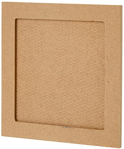 Creativ 236050 Collage-Rahmen, MDF, 15 x 15 cm, 1 Stück, Braun