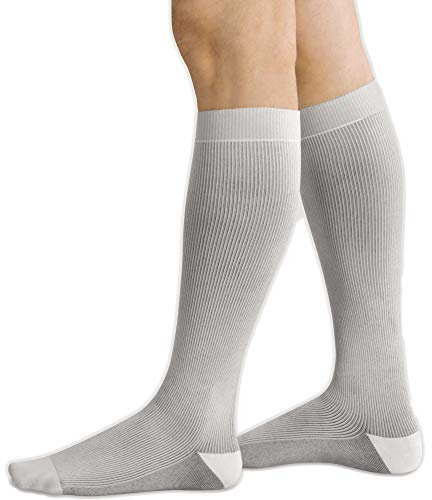 Juzo Adventure AD CCL2 Kompressionsstrümpfe mit Noppenhaftrand V mohn