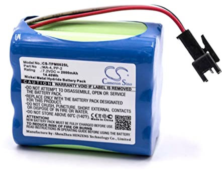 vhbw Akku kompatibel mit Tivoli Audio PAL+ BT digital Radio (2000 mAh, 7,2 V, NiMH)