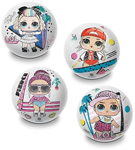 Mondo Toys – Shiny Ball LOL für Kinder – Ball zum Spielen im Haus oder im Freien – Durchmesser 10 cm – Versand zufällig – 05641