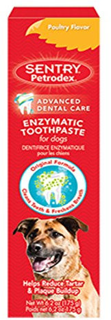 (2 Pack) Petrodex Dental Enozymatic Toothpaste Poultry Flavor Dogs 6.2 oz