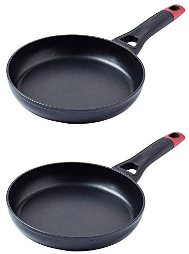 Pyrex Optima Frying Pan Non Stick Coating with Handle 20cm (Pack of 2)
