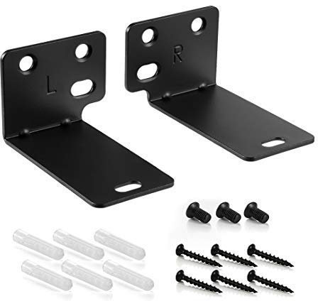 BestPartsCom Black Wall Bracket for Bose WB 300 Sound Touch Soundbar 500 700 Speaker Holder