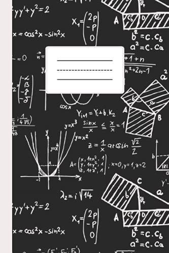 Mathematik Notizbuch: Kariertes A5 Notizheft für Mathematiker & Naturwissenschaftler - Heft für Uni, Schule, Arbeit