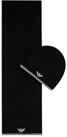 Emporio Armani herren Schal nero
