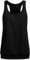 UNibelle Damen Sport Shirt Tank Tops Fitness Ringerrücken Gym Sporttop Jogging, Schwarz, L