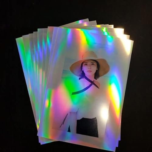 StickersLab 10 Blatt A4 Hologramm-Aufkleber für Laserdrucker oder Tintenstrahldrucker (auch als Garantie-Siegel verwendbar)