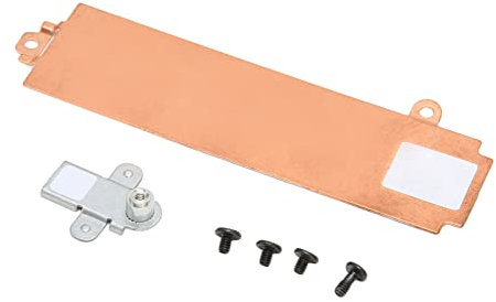 SSD Kühlkörper für Dell Nvme M.2 NGFF 2280 SSD, für M15 R5 R6 G15 5510 5511, SSD Kühlkörperabdeckung aus Aluminiumlegierung mit Halterung, für Laptop
