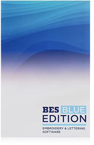 Brother BES Blue Edition Stick- und Schriftzug-Software – 199 vordigitalisierte Schriftarten, Monogramm-Gestaltung, Bearbeitung und mehr