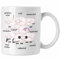 Trendation - Lustige Schaf Tasse Geschenk Wortspiele Witziger Humor Schafhirte Geschenkidee (Weiß)