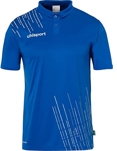 uhlsport Herren Score 26 Poly Poloshirt Und Jungs Sport-Polo, Azurblau/Weiß, XL EU