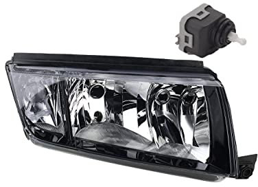 Johns, Scheinwerfer kompatibel zu Fabia 6Y 09/99-03/08 H7 H3 Rechts m. Stellmotor