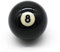 BILMAG Billard Zubehör - Einzelkugel Nr. 8, Schwarz, 57,2 mm - Poolbillard, Top-Qualität