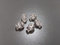 Roman Blind Clear Orb Safety Spring Toggles Cord Stopper Levelling Lock (Pack of 10)
