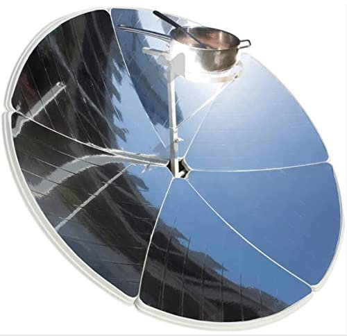 Cuisinière Solaire Extérieure, Cuisinière Solaire Concentrée, Cuisinière Solaire Classique 1800w, Cuisinière Solaire Portable Réchaud De Camping pour Camping en Plein Air, Cuisson