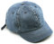 YAMEE Women's Denim Baseball Cap, Unisex Short Brim Baseball Cap, Women's Summer Sun Protection Hat, Women's Sun Hat for Travel and Leisure, Bright blue, One size
