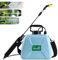 Spruzzatore Elettrico 5L Spruzzatore Da Giardino Elettrico Spruzzatore A Pressione, Batteria 2400mAh Fino a 60cm di Lunghezza, per La Pulizia a Spruzzo Piante da Giardino (blu)