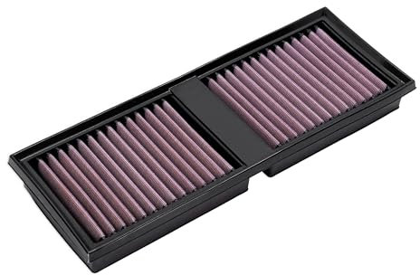 DNA Filtro aria ad alte prestazioni compatibile per Alfa Romeo Giulia (952) 2.2 JTDm 16V (16-24) con guarnizione EVA, efficienza di filtraggio 98-99% e flusso d'aria aumentato del 47,00% PN: