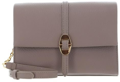 Coccinelle Dorian Mini Bag Grained Leather Warm Taupe