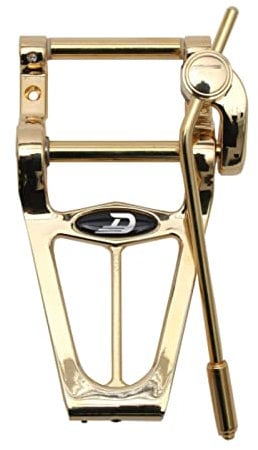 Duesenberg Diamond Deluxe Tremola Gold, lang - Gitarren Ersatzteil