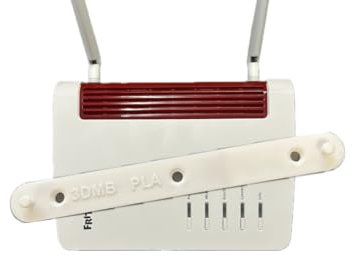 Wandhalterung passend/kompatibel für FritzBox Router 6850,7530, 7530 AX, 7510, 5530 LTE, selbstklebend, DIY,3DMB